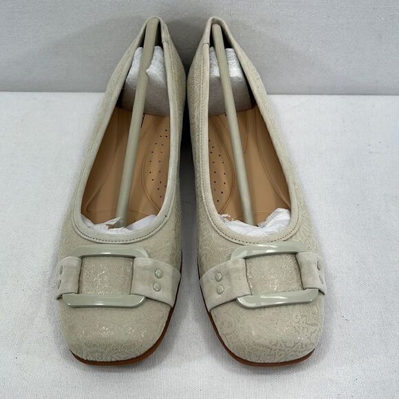 Trotters Sizzle Ballet Flats- Off White- Size 6.5 N- NIB - Picture 2 of 7